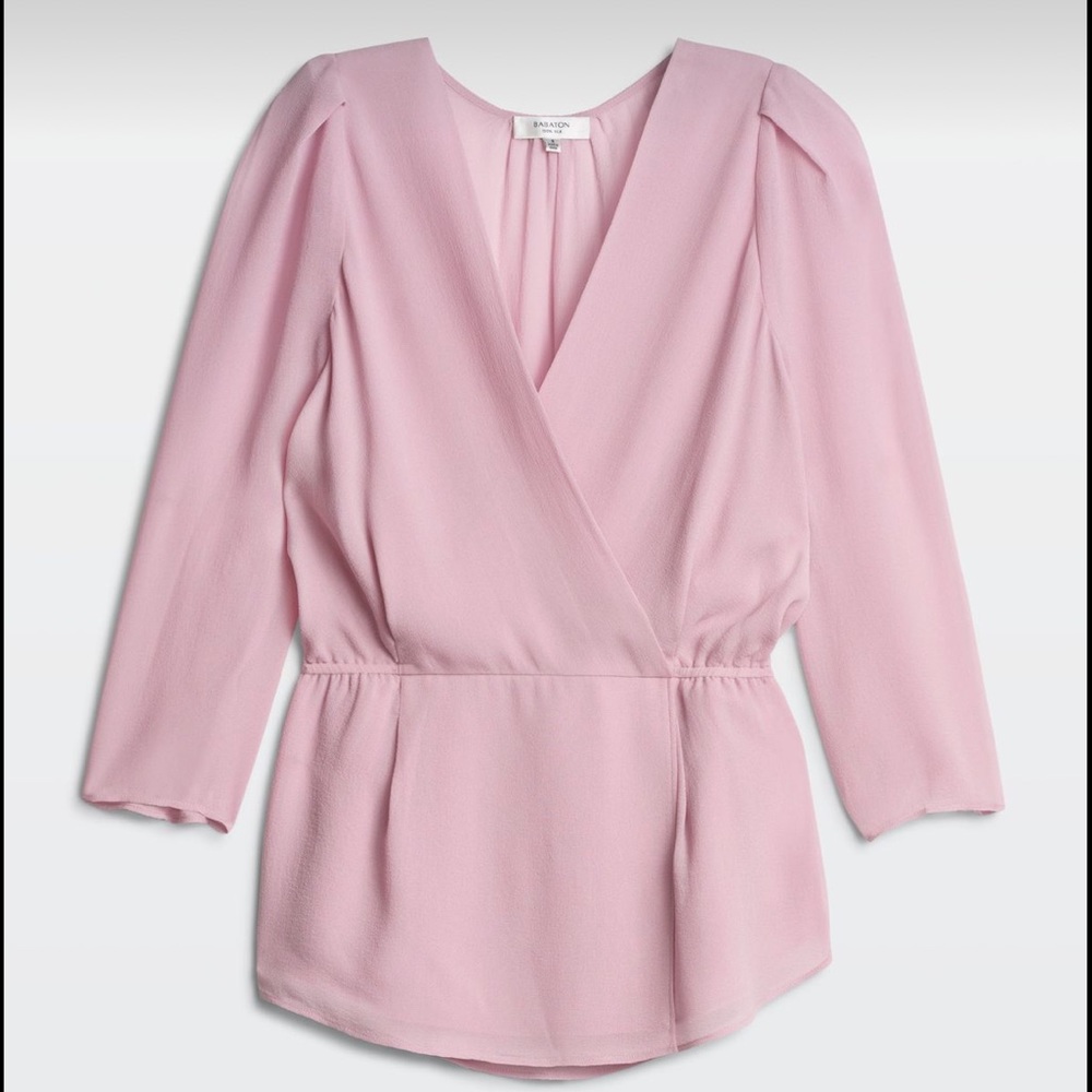 Aritzia Wilfred Alexander Blouse- Pink-Size S